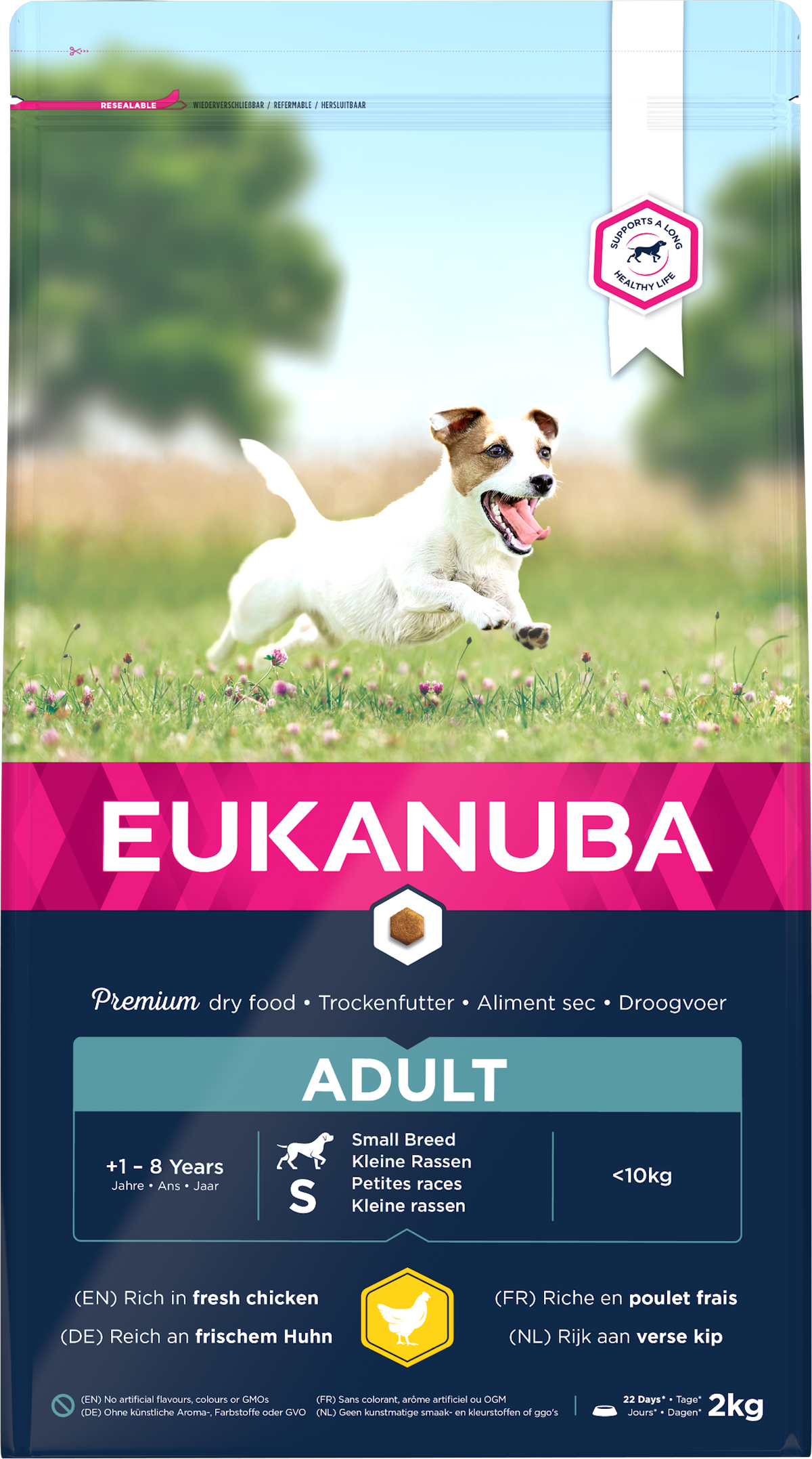 Eukanuba Adult Small Brd Chicken 3x2kg